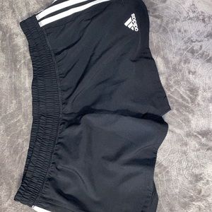 Women’s Adidas Pacer 3S shorts in black